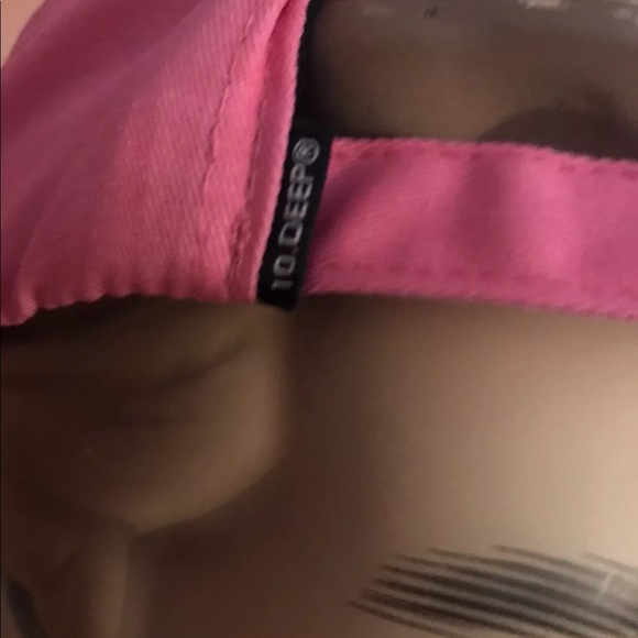 10.Deep 10 strike Dad hat pink - Picture 5 of 7